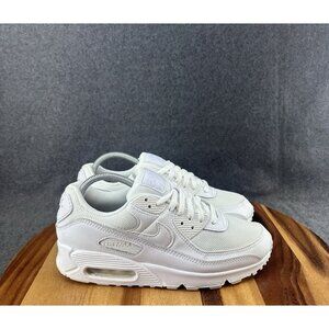 Nike Air Max 90 Shoes Womens Size 10 White CQ2560-100 Classic Sneakers Running
